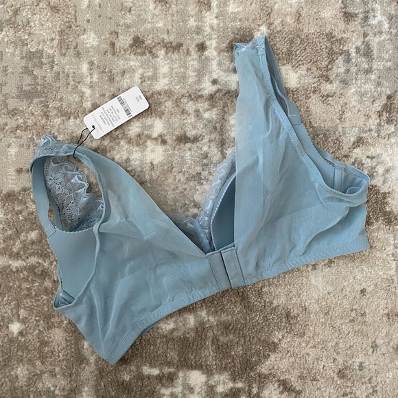 Understance Dusty Blue Lace Bra - Picture 2 of 5
